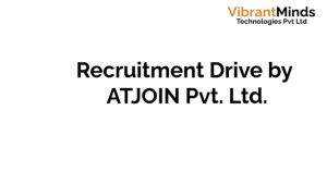 Read more about the article Congrats! The following 20+ candidates have been shortlisted for an “Offline Interview” of ATJOIN Pvt. Ltd. |