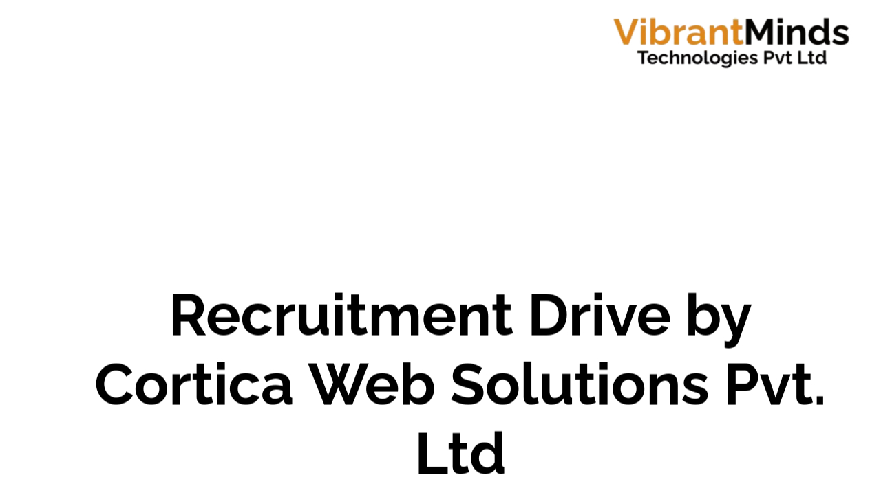 You are currently viewing Congrats! The following 250+ candidates have been shortlisted for the “Online Coding Round” of Cortica Web Solutions Pvt. Ltd. |