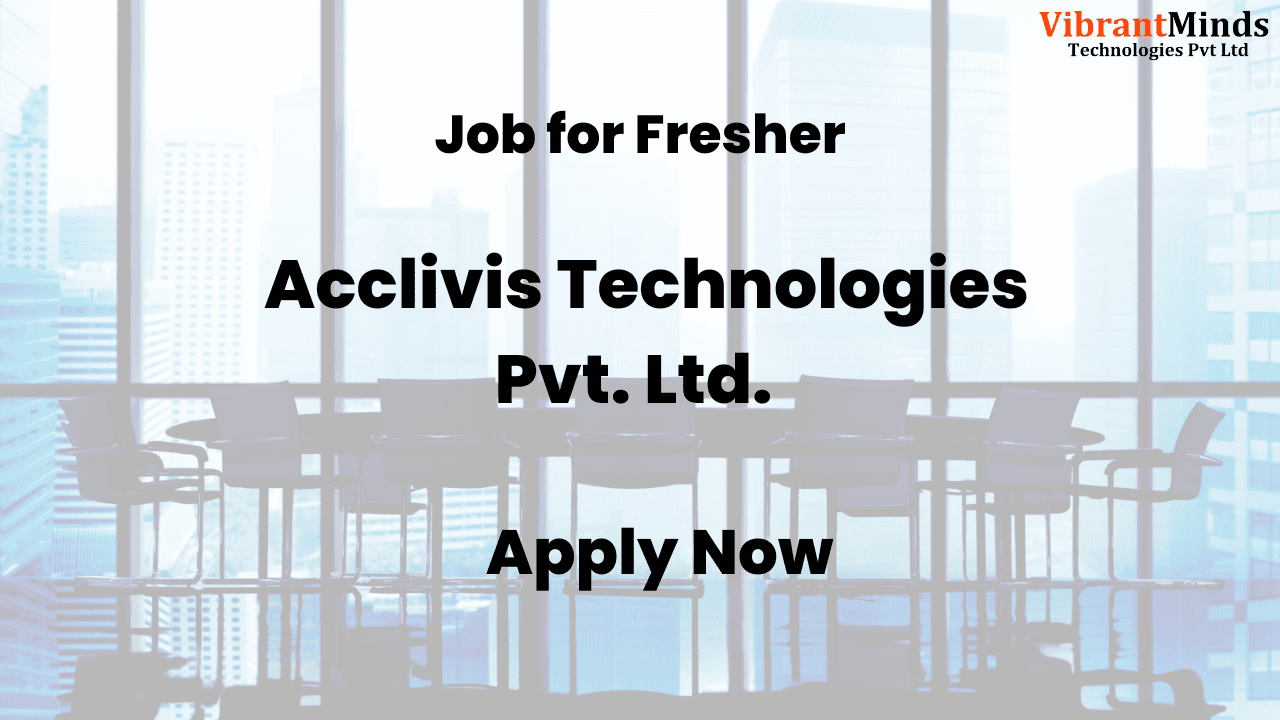 You are currently viewing Recruitment Drive by Acclivis Technologies Pvt Ltd |