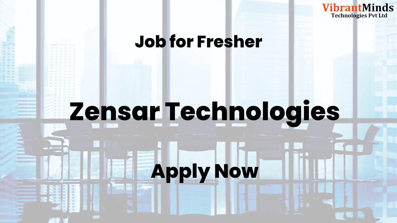 You are currently viewing Recruitment Drive for Zensar Technologies |