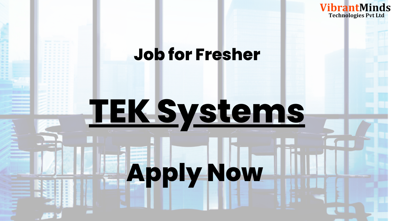 You are currently viewing Recruitment Drive for TEK Systems.