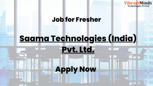 Read more about the article Recruitment Drive for Saama Technologies (India) Pvt. Ltd. |
