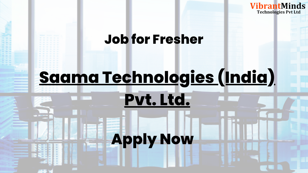 You are currently viewing Recruitment Drive for Saama Technologies (India) Pvt. Ltd. |