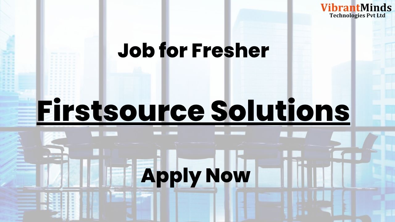 Read more about the article Offline Recruitment Drive for Firstsource Solutions |